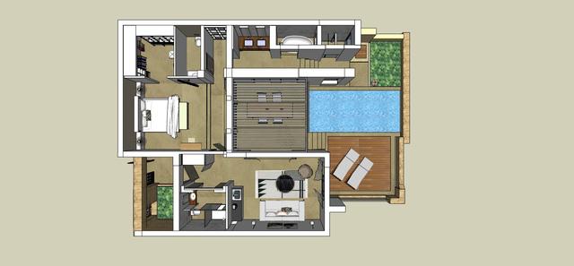 Residential villa_Floor plan